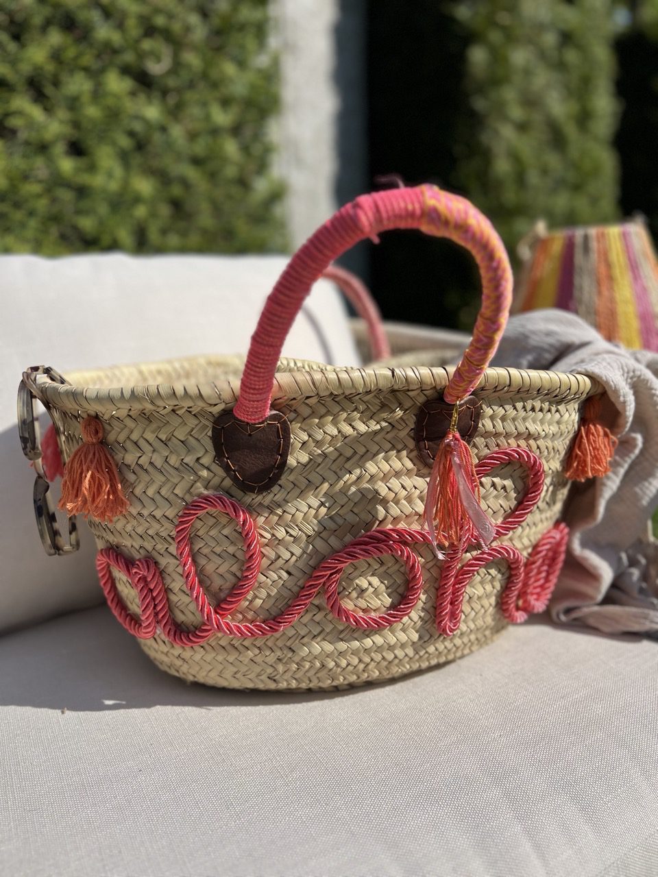 Boho Korbtaschen Workshop Kaarst – Korbtasche mit Quasten und Perlen gestalten